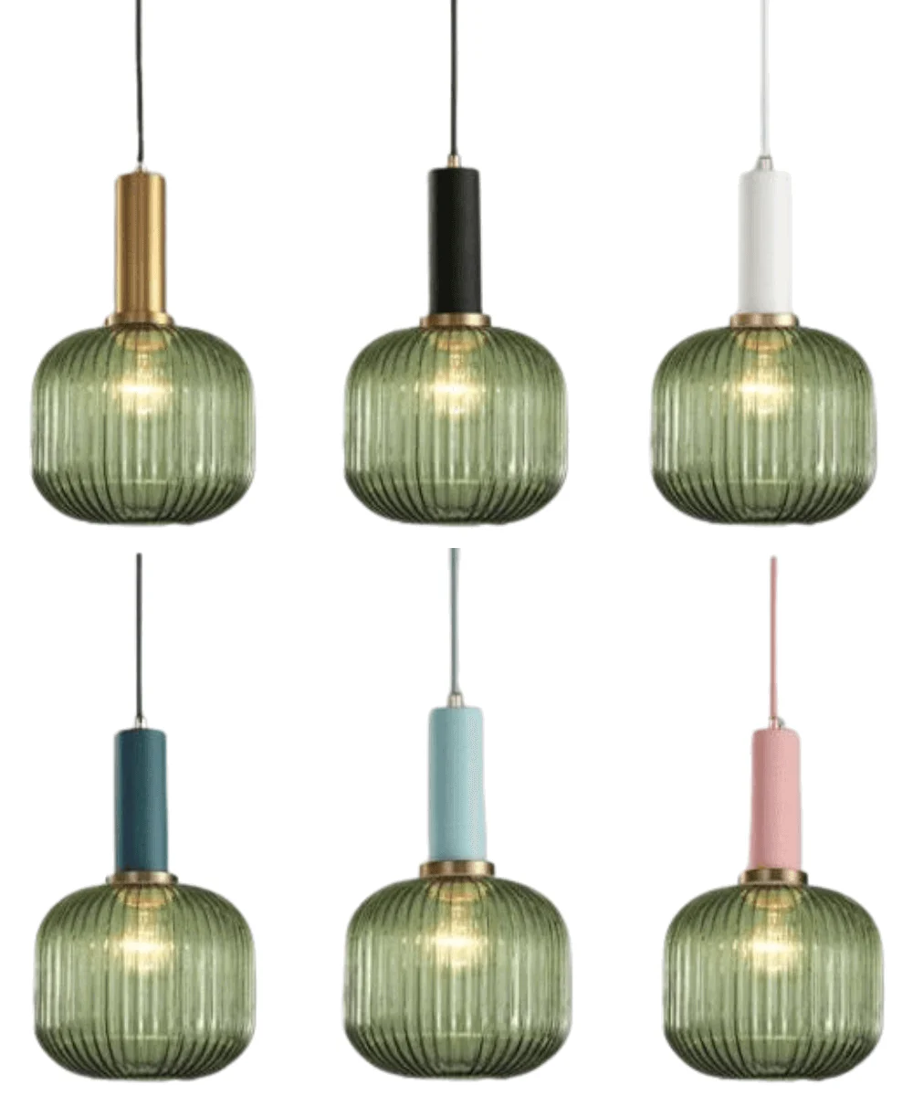 Homeko Textured Glass Pendant Lights -