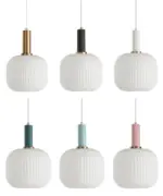 Homeko Textured Glass Pendant Lights