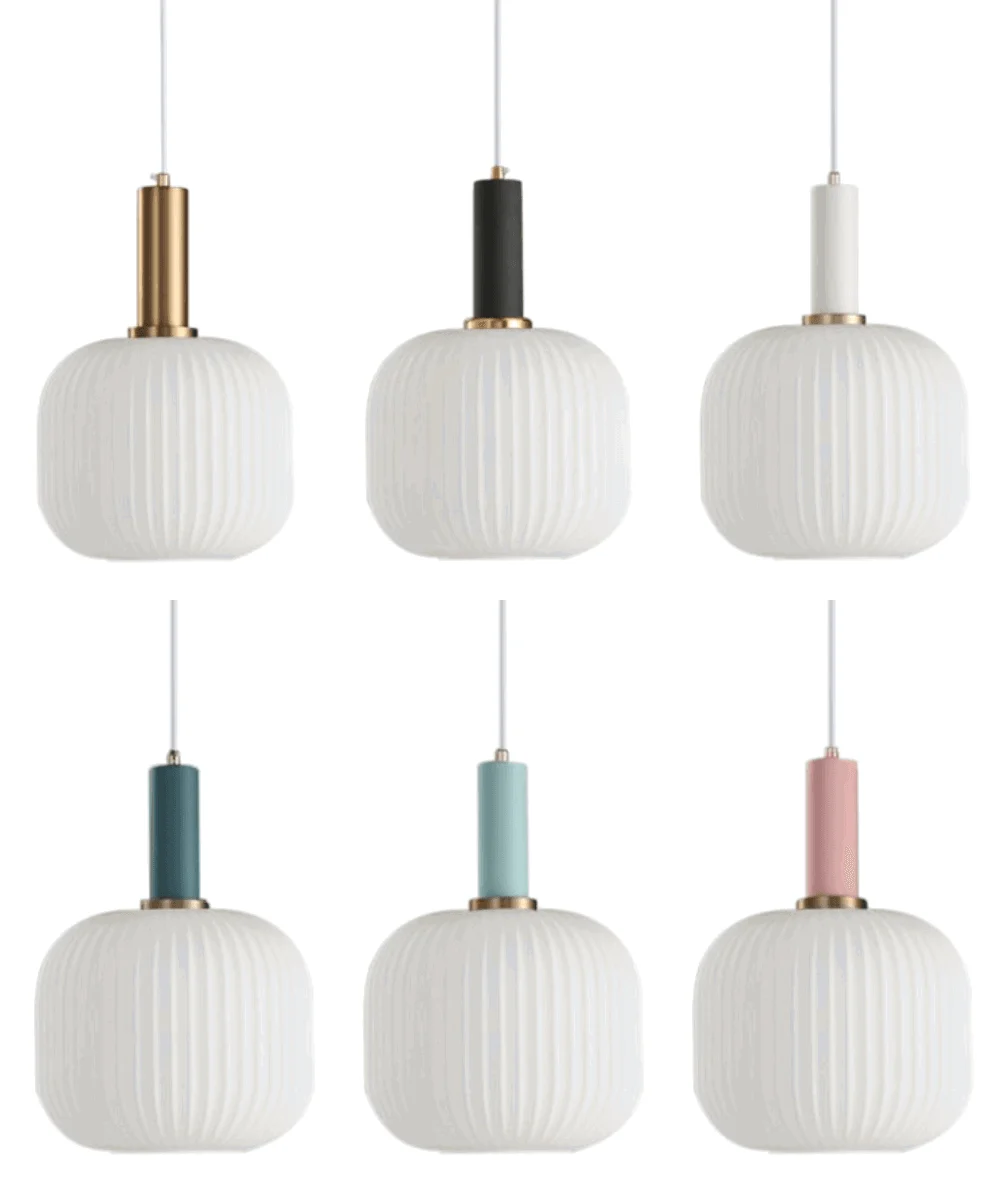 Homeko Textured Glass Pendant Lights -