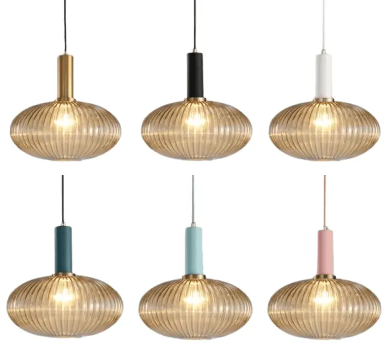 Homeko Textured Glass Pendant Lights