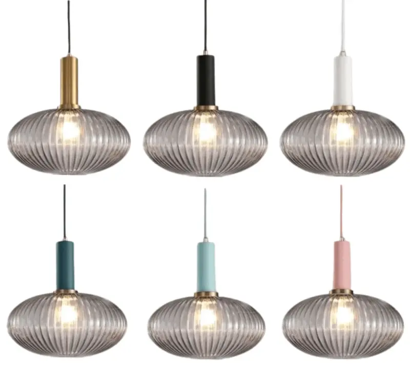 Homeko Textured Glass Pendant Lights