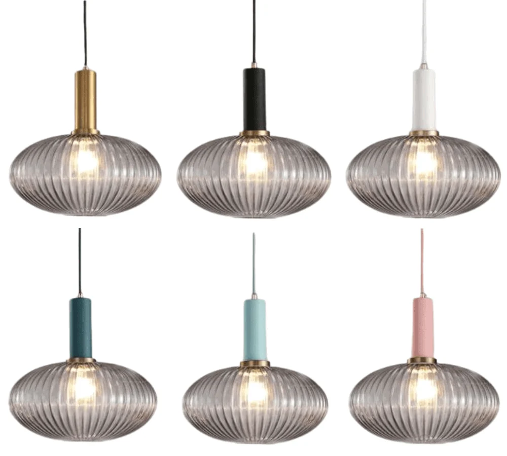 Homeko Textured Glass Pendant Lights -