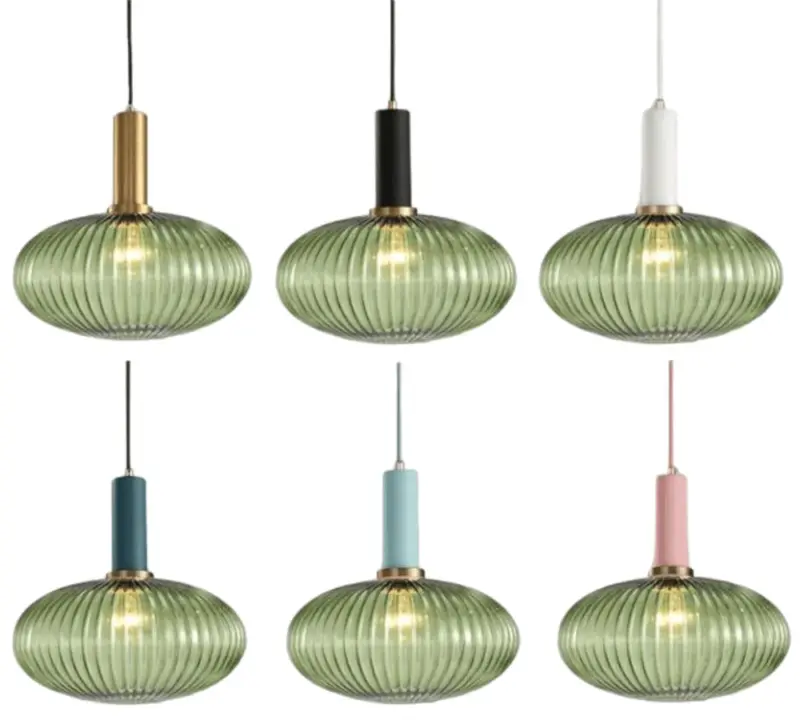 Homeko Textured Glass Pendant Lights
