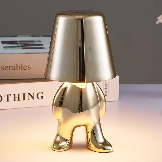 Homeko Thinker Little Man Rechargeable Table Lamp -