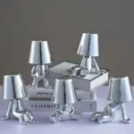 Homeko Thinker Little Man Rechargeable Table Lamp