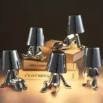 Homeko Thinker Little Man Rechargeable Table Lamp