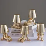 Homeko Thinker Little Man Rechargeable Table Lamp