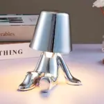 Homeko Thinker Little Man Rechargeable Table Lamp