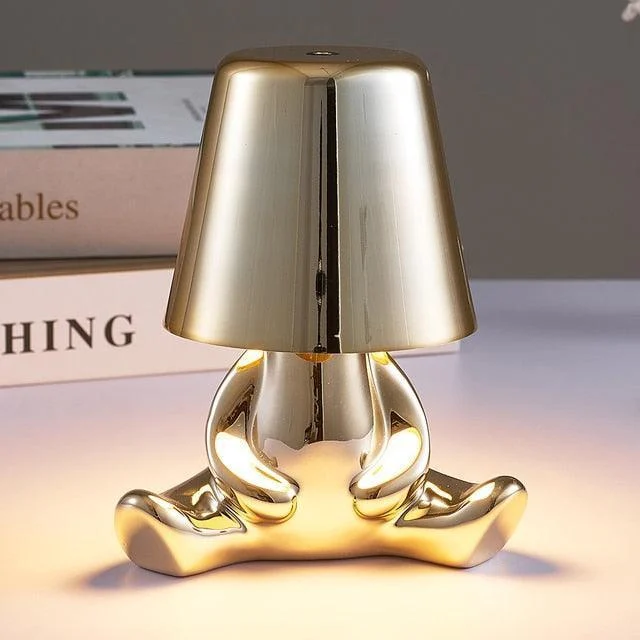 Homeko Thinker Little Man Rechargeable Table Lamp -