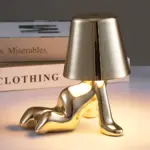 Homeko Thinker Little Man Rechargeable Table Lamp