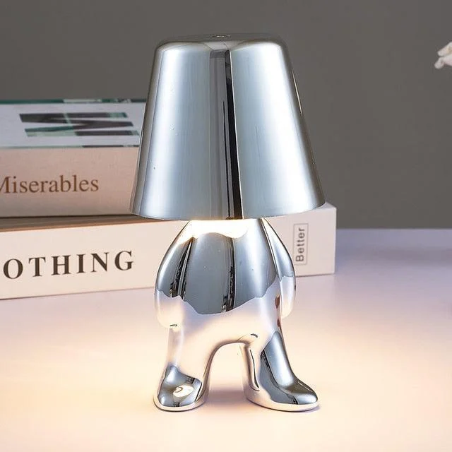 Homeko Thinker Little Man Rechargeable Table Lamp -