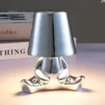 Homeko Thinker Little Man Rechargeable Table Lamp