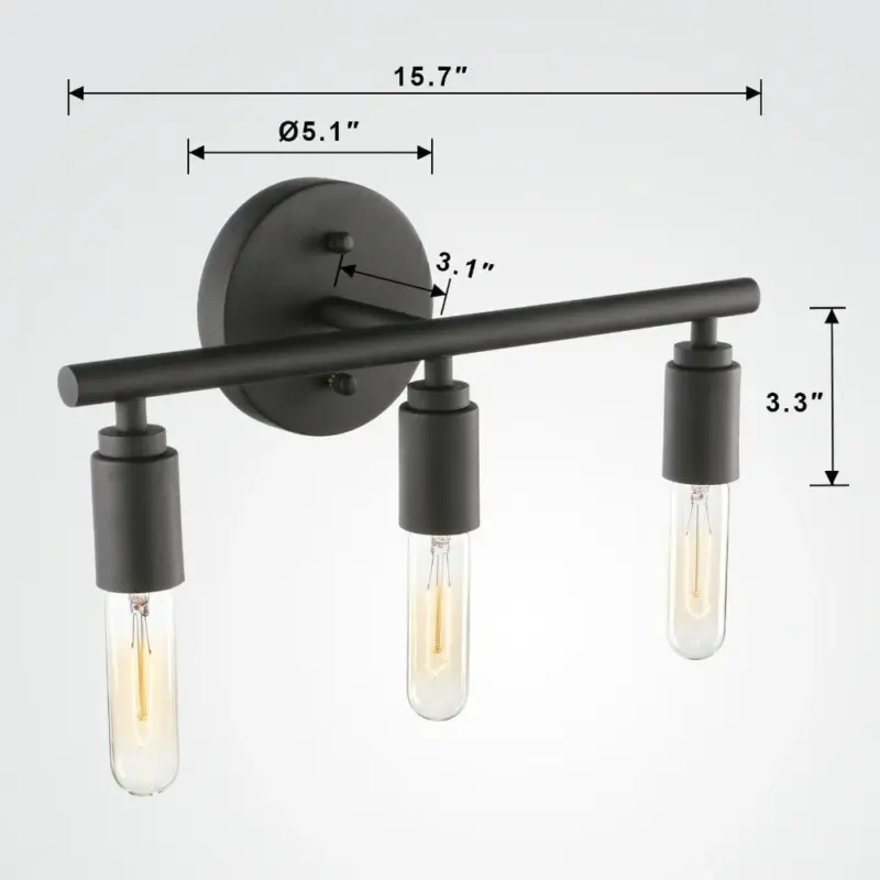 Homeko Three Bulb Vanity Light