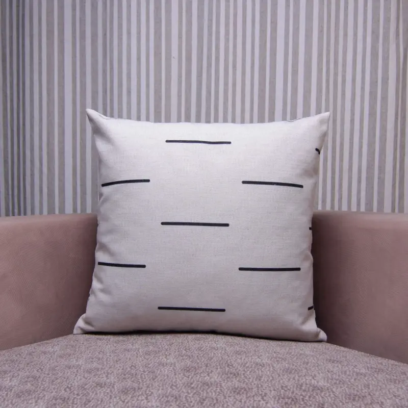 Homeko Throw Pillow Covers for Couch and Bed Set of 6