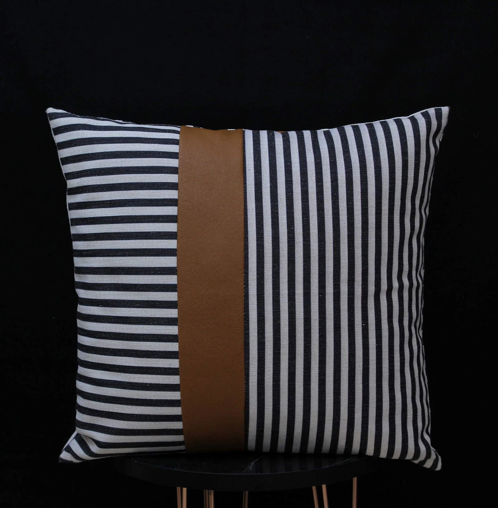 Homeko Throw Pillow Covers for Couch and Bed Set of 6 -