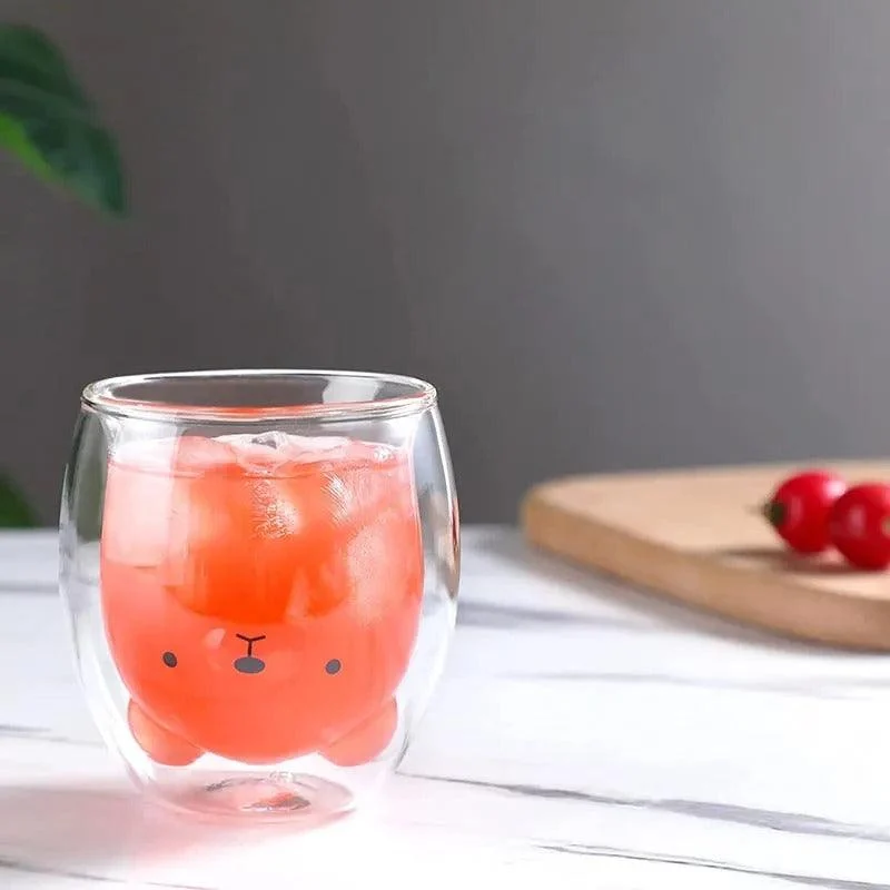 Homeko Too Cute Double Walled Thermo Cups - Set of 4 -