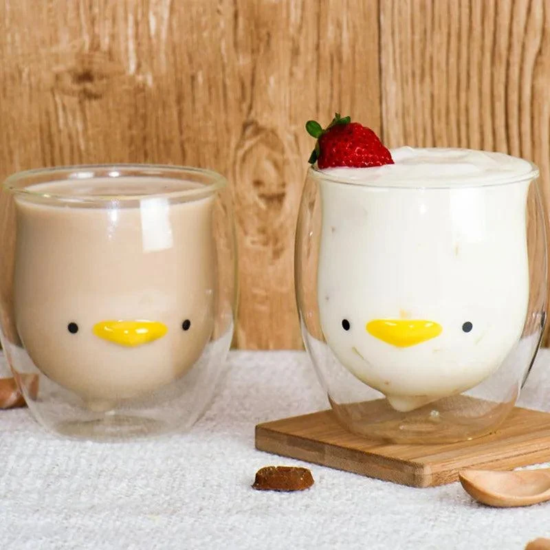 Homeko Too Cute Double Walled Thermo Cups - Set of 4 -