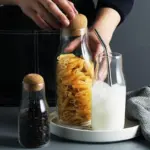 Homeko Touch of Glass Food Storage Bottle Collection