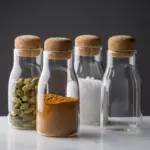 Homeko Touch of Glass Food Storage Bottle Collection