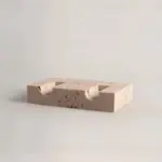 Homeko_Travertine_Taper_Candlestick_Holder_-_-4286653 Homeko Travertine Taper Candlestick Holder
