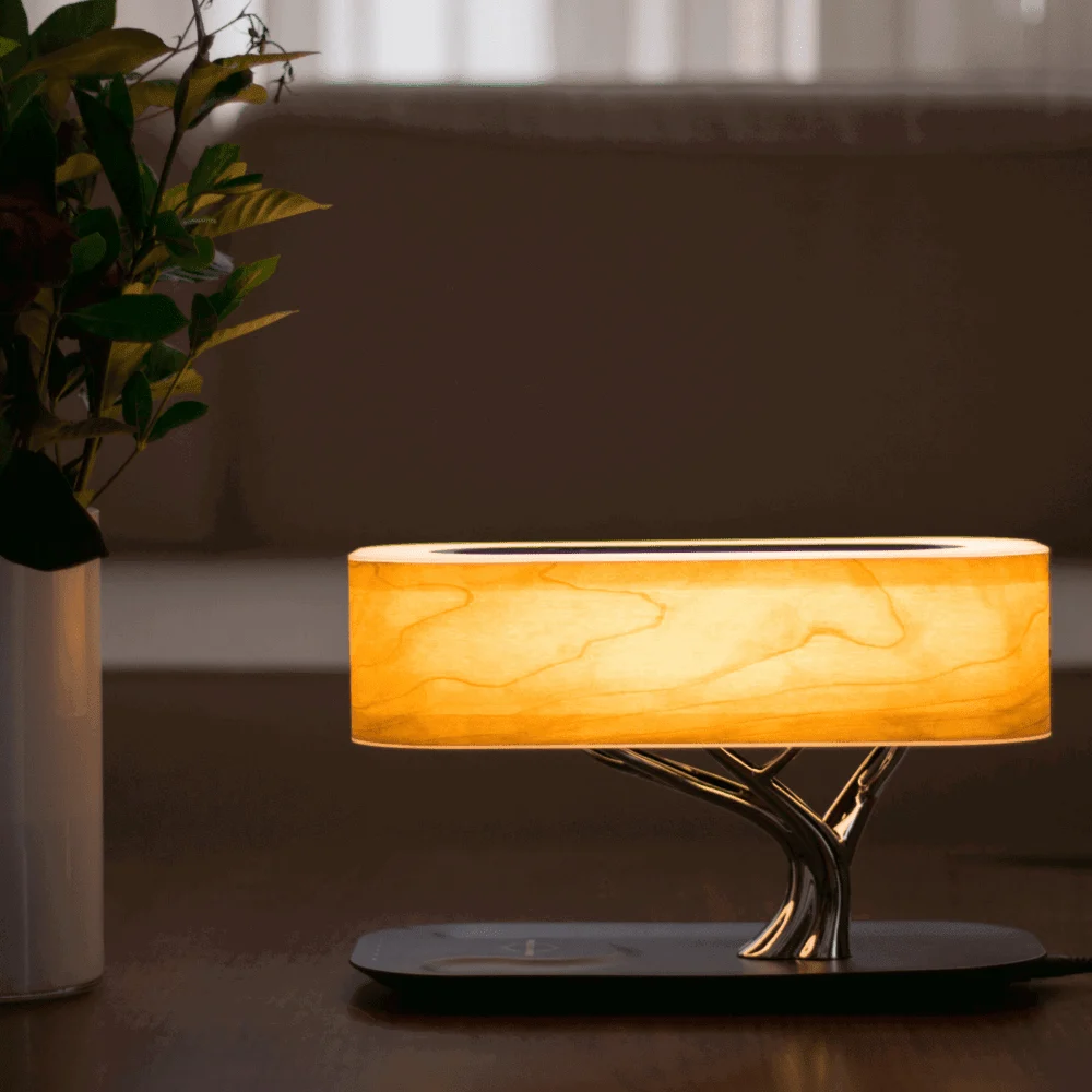 Homeko Tree Wireless Charger & Speaker Table Lamp -