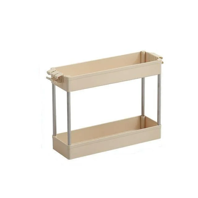 Homeko Trolley Storage Shelves on Wheels -