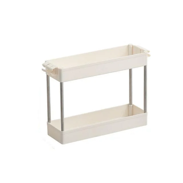 Homeko Trolley Storage Shelves on Wheels -