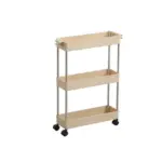 Homeko Trolley Storage Shelves on Wheels