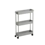 Homeko Trolley Storage Shelves on Wheels