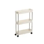 Homeko Trolley Storage Shelves on Wheels