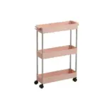 Homeko Trolley Storage Shelves on Wheels