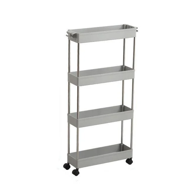 Homeko Trolley Storage Shelves on Wheels -