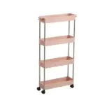 Homeko Trolley Storage Shelves on Wheels