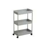 Homeko Trolley Storage Shelves on Wheels