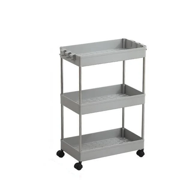 Homeko Trolley Storage Shelves on Wheels -