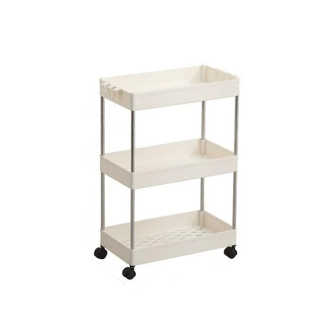 Homeko Trolley Storage Shelves on Wheels -