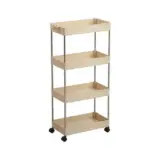 Homeko Trolley Storage Shelves on Wheels