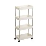 Homeko Trolley Storage Shelves on Wheels