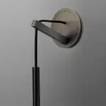 Homeko Tube Smoked Glass Wall Lamp