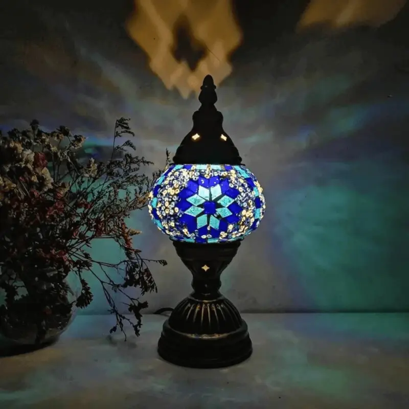 Homeko Turkish Mosaic Table Lamp