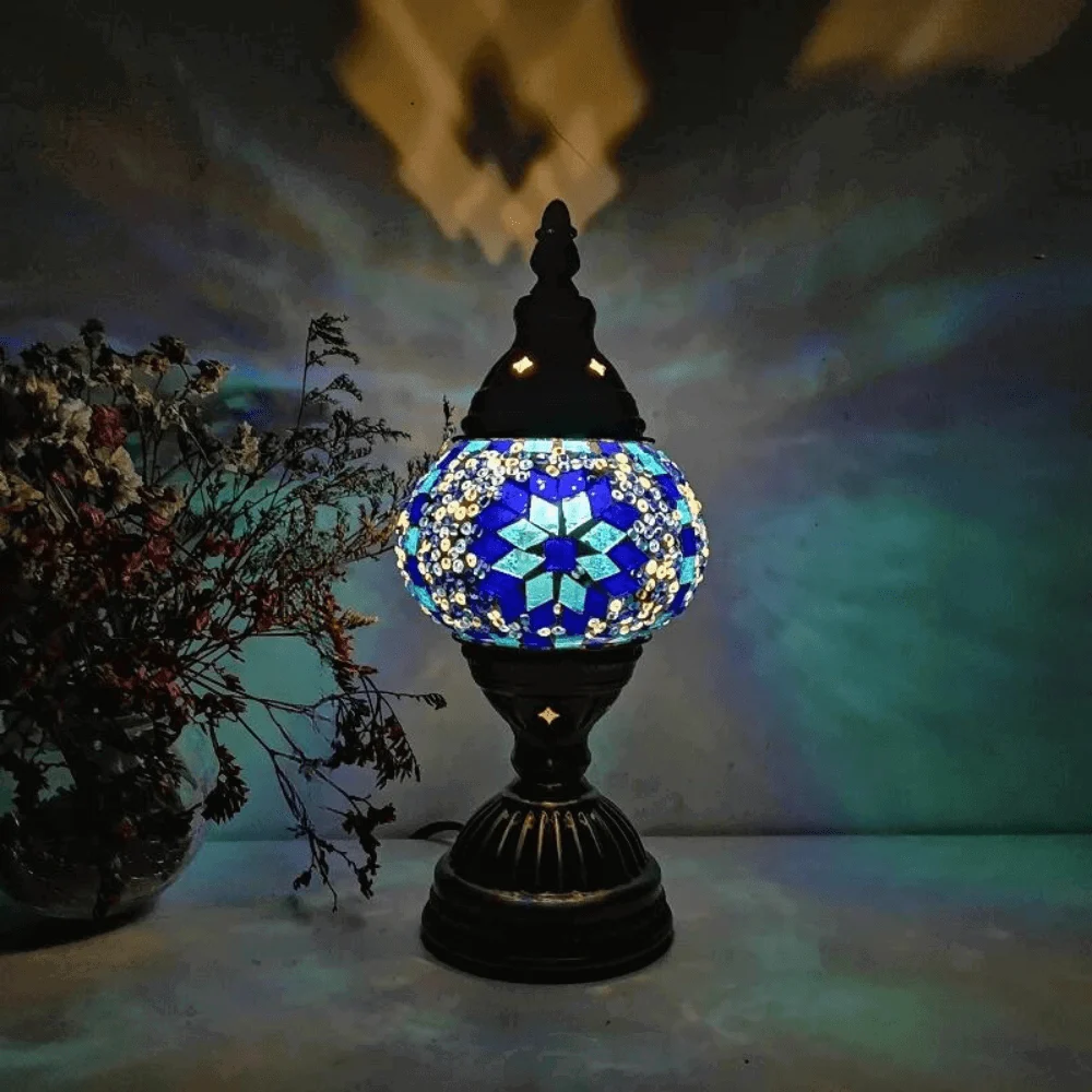 Homeko Turkish Mosaic Table Lamp -