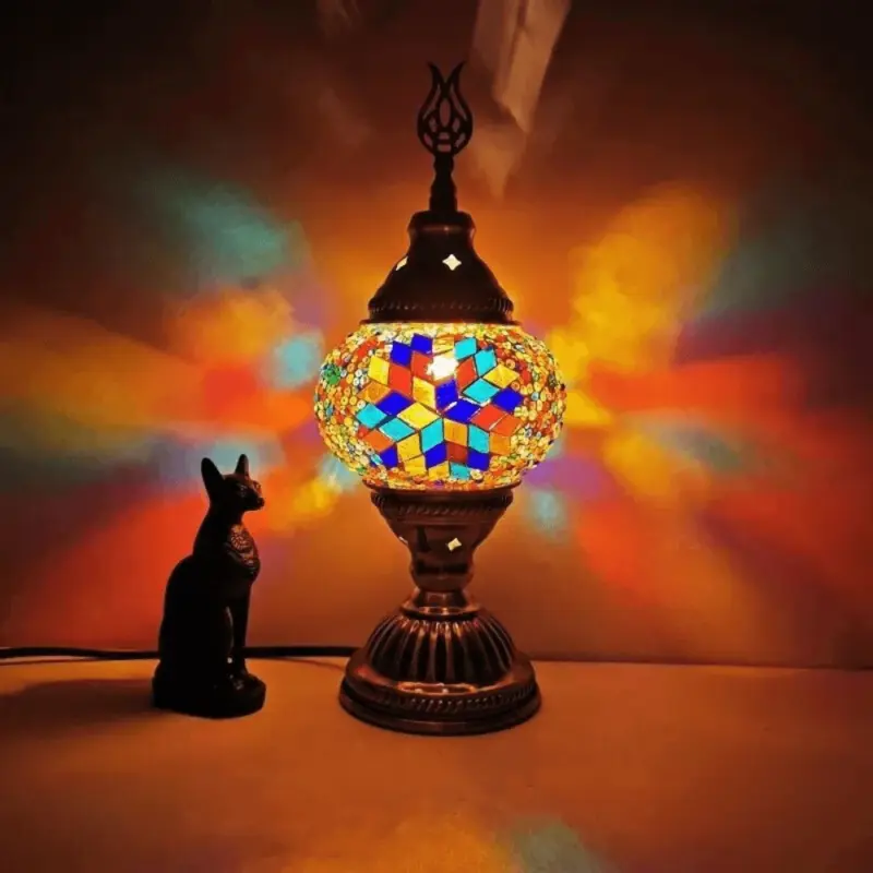 Homeko Turkish Mosaic Table Lamp