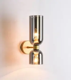 Homeko Twin Glass Wall Lamp