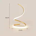 Homeko Twisted LED Table Lamp