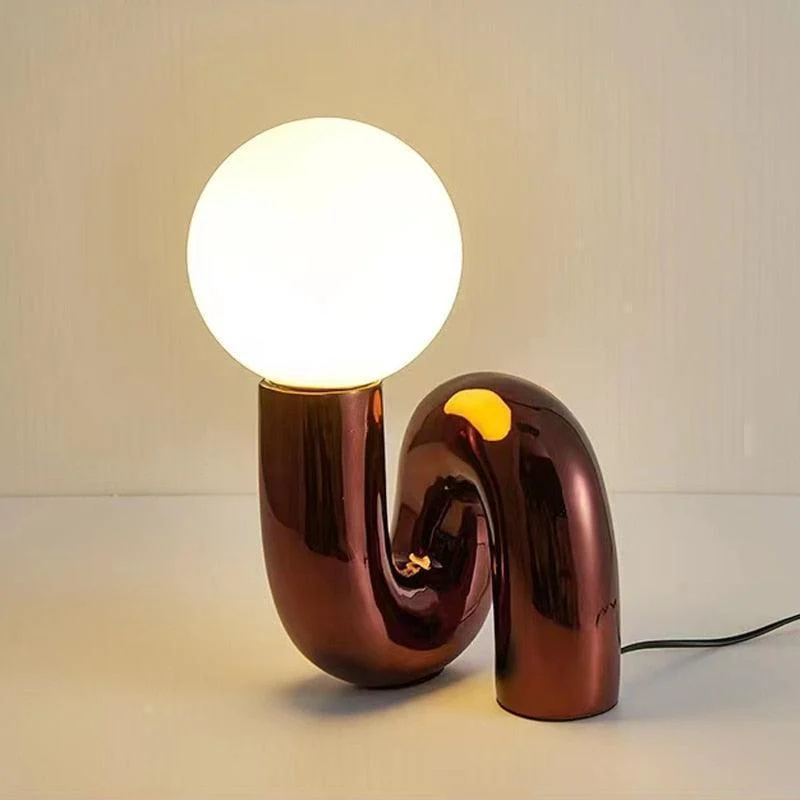 Homeko Twisted Moden Table Lamp -