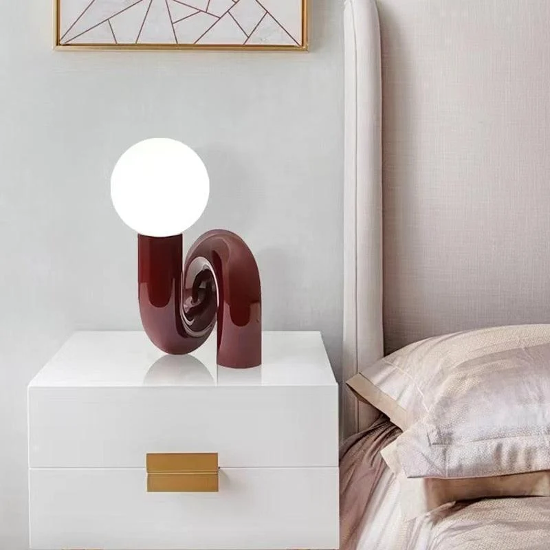 Homeko Twisted Moden Table Lamp -