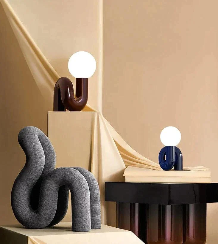 Homeko Twisted Moden Table Lamp -