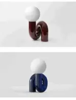 Homeko Twisted Moden Table Lamp