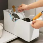 Homeko Under Sink Organizer with Wheels
