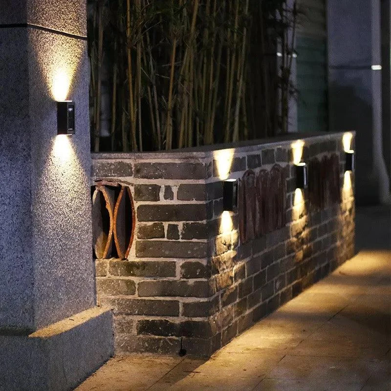 Homeko Up And Down Luminous LED Solar Wall Lights -